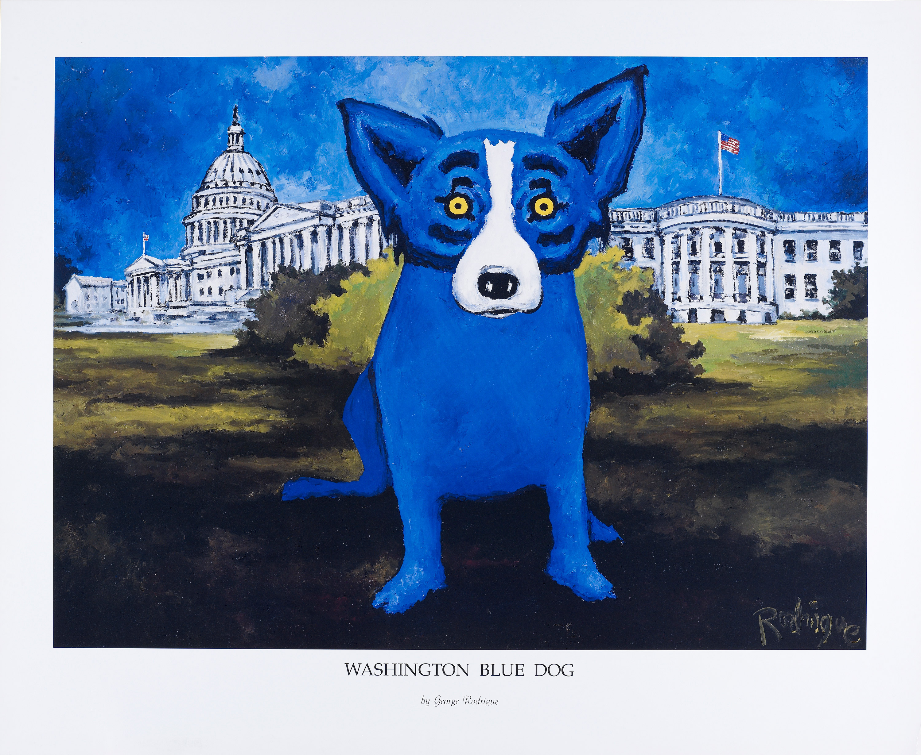 Washington Blue Dog