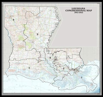 Congressional Wall Map